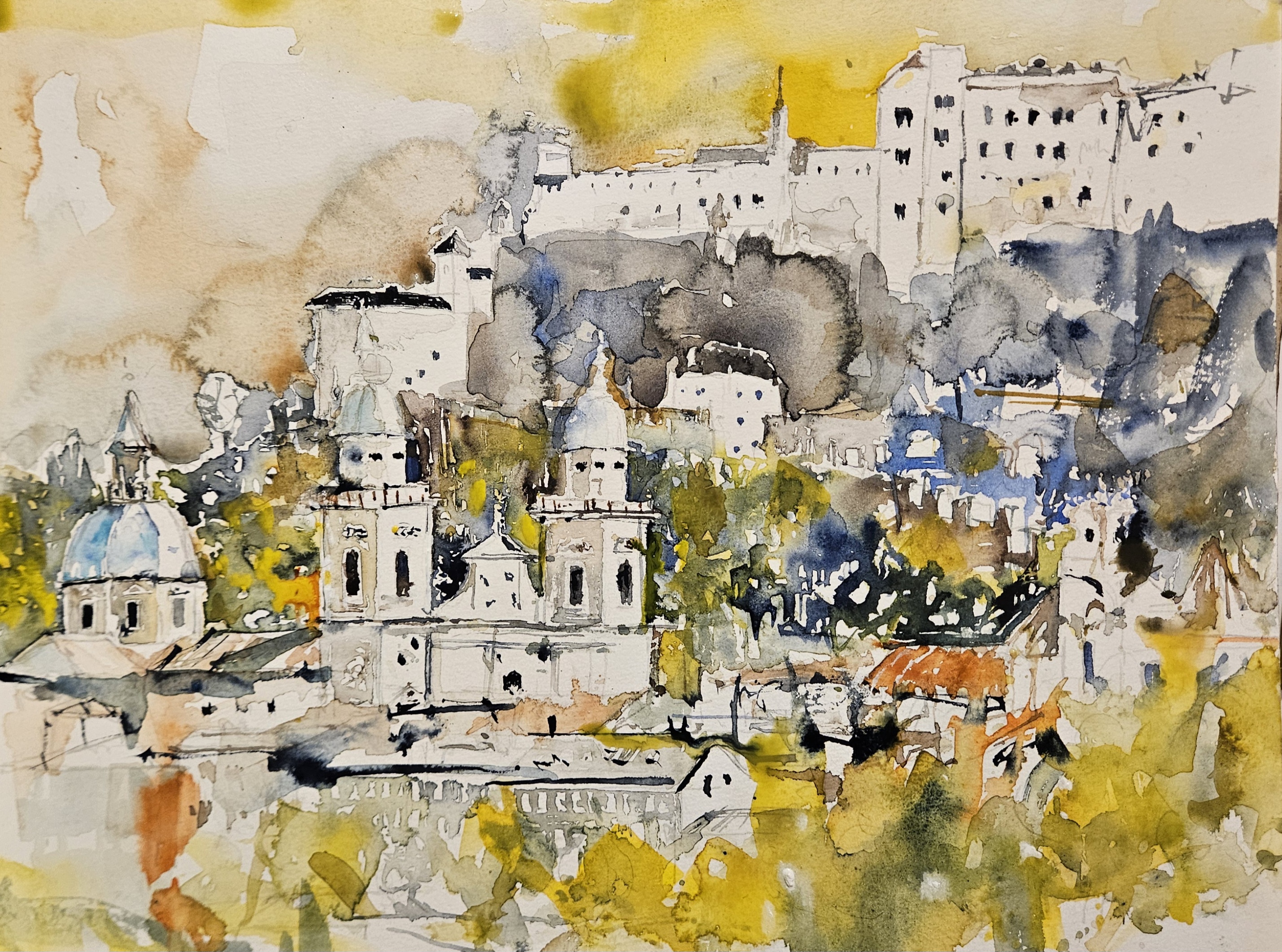 #Salzburg #aquarell # watercolour